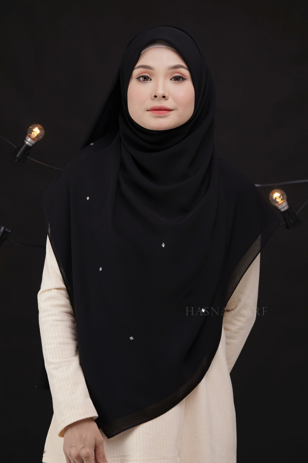 Bawal Hasna Crystal  - Charcoal  Bawal Hasna Crystal  - Charcoal